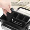 Make-up Tas Draagbare Cosmetica Opbergkoffer Transparante PVC Make-up Kwastenhouder Reis Toiletartikelen Sorteertas