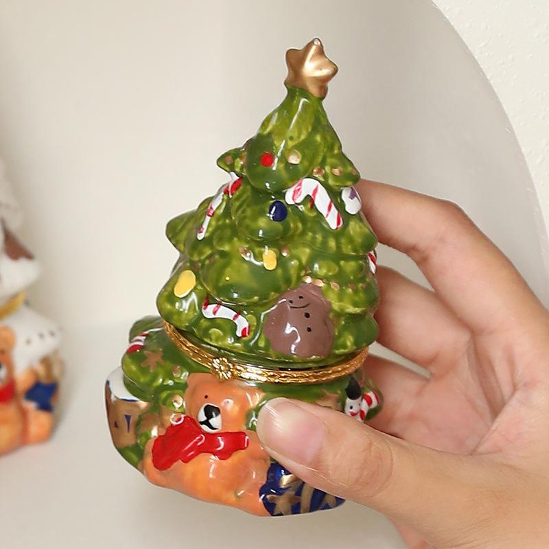 Bear Christmas Tree Aromatherapy Decoration Modern Simplicity Household Creative Small Gifts Desktop Christmas Decoration Crafts
