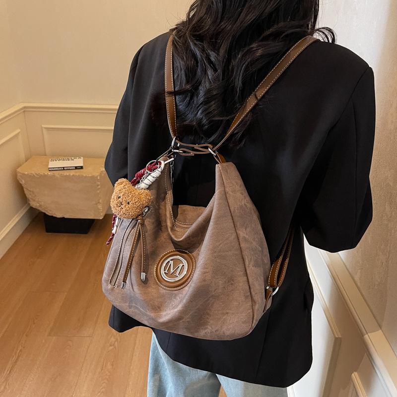 Tote Bag Women 2025 New Large-capacity Backpack Multi-functional Casual Shoulder Bag Backpack