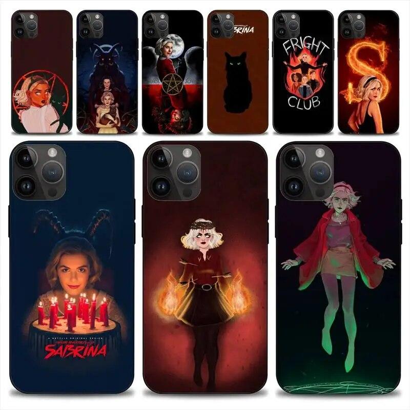 

S-Sabrinas the little witch Spellman Phone Case For iphone 14 13 12 11 Pro Max Mini X 7 8 Soft Case