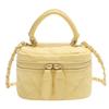 Mini Diamond Quilted Leather Bucket Bag Checkered Pattern Multi-Color Crossbody Bag with Gold Chain Shoulder Strap