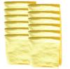 Kirkland Microfiber Towels 12 Pieces Yellow