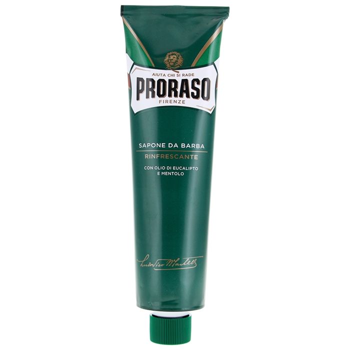Mousse et gel à raser - Proraso - Crème de rasage - Eucalyptus - Menthe - Pour hommes