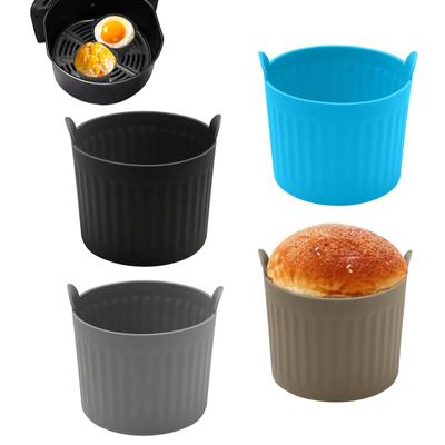 Mini fritéza Silikonový plech na pečení Bezpečné pro potraviny Opakovaně použitelné nepřilnavé formy Mikrovlnné podložky Podložky na pečení Formy na vložky do trouby