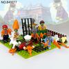 Vs Zombies Plants Building Blocks Bricks Construction Toy Garden Game Model Doll