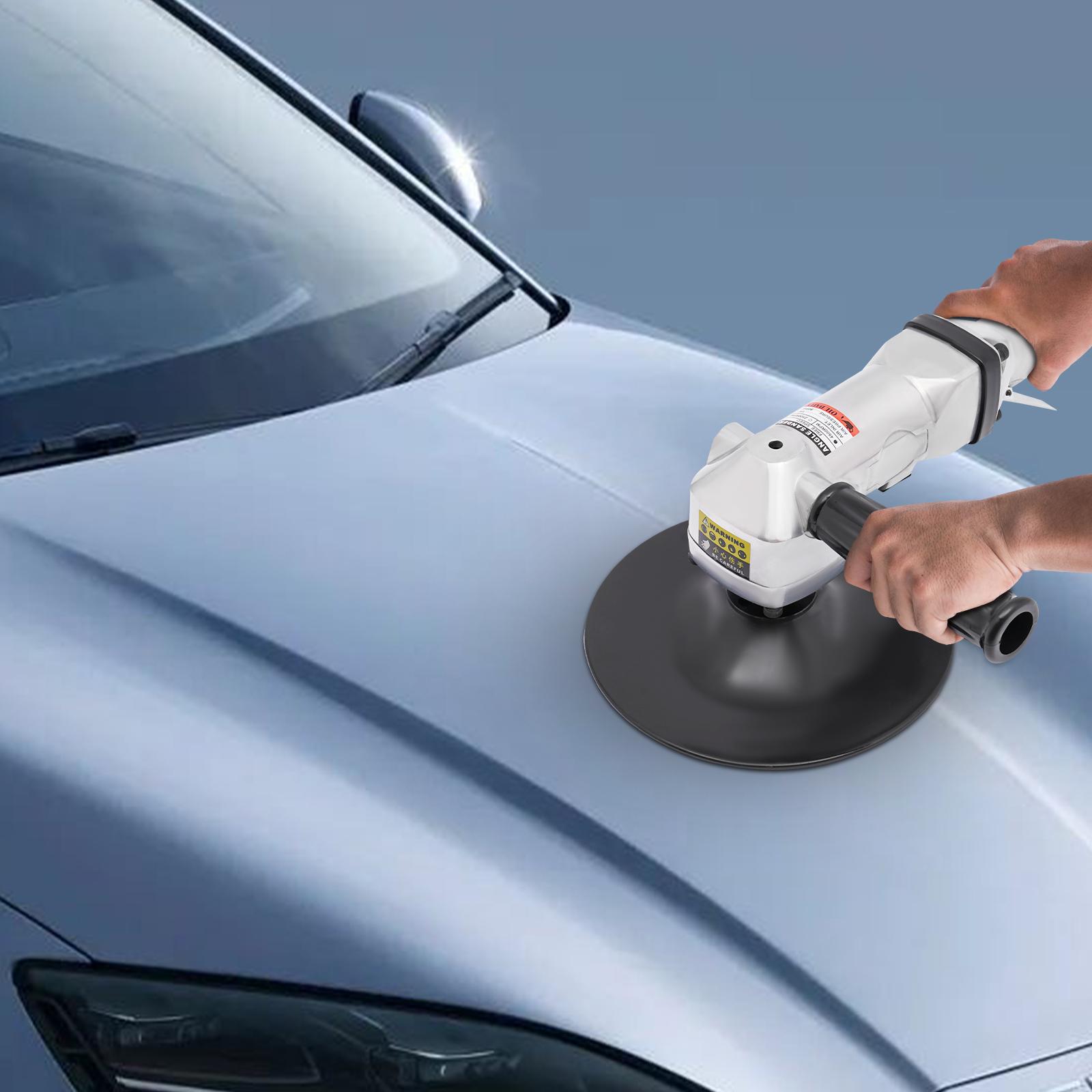 

7-inch Press Type Design Polishing Machine, Portable Multifunctional Pneumatic Polishing Tool, 4000rpm Air Angle Sanding Machine