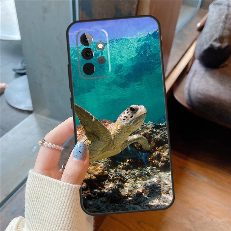 

Cute Cartoon Turtles Case For Samsung Galaxy A16 A13 A26 A36 A56 A06 A55 A35 A15 A54 A34 A14 A53 A12 A22 A32 A52 Samsung A22 4G