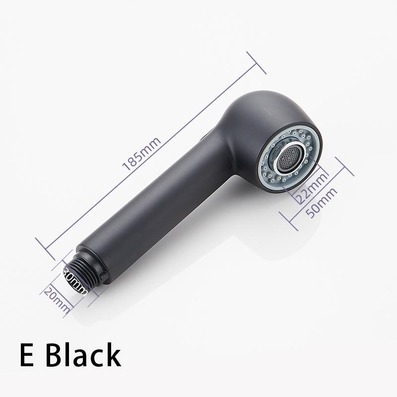 Multiple Options ABS Kitchen Tap Pull Out Parts Kitchen Faucet Replacement Parts Faucet Accessorie Spouts Kitchen Faucet Nozzle