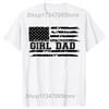 Funny Proud Dad of Girls Dad Xmas Fathers Day Graphic Tshirts Men Womens Fashion Casual Tshirt Cotton Loose Oversized T Shirt
