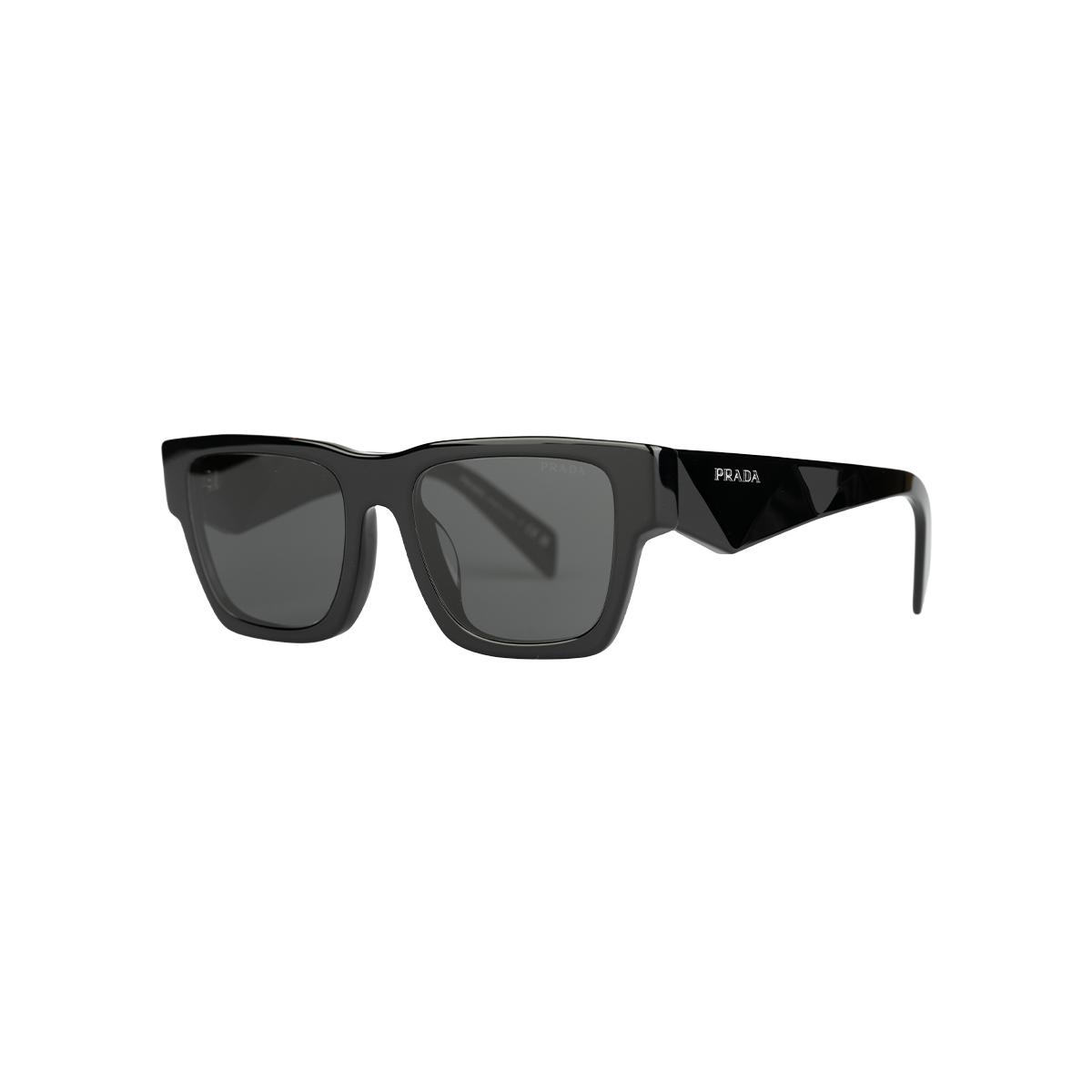 

Prada Geometric Frame Acetate Square Sunglasses Unisex sunglasses 0PRA06SF Basic Packaging-Eyeglass Case+Box