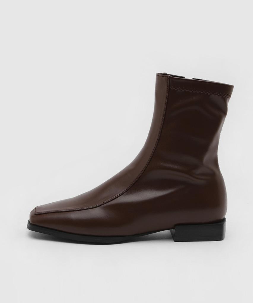 Sappun Laurenti Square Sock Ankle Boots Ver.2 (2Cm) (B Type)