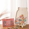 Kids Reward Jar with Stars, Candy,Cards That Can Be Recorded Kindergarten Family Reward Collection Jar Baby Wish Progress Item