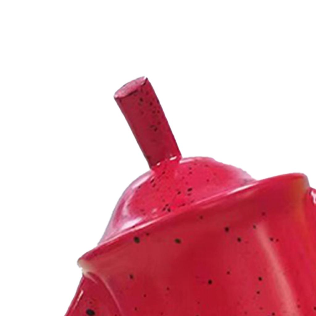 Storage Canister Resin Multifunctional Stylish Food Storage Jar Home Decoration for Jewelry Coffee Red S