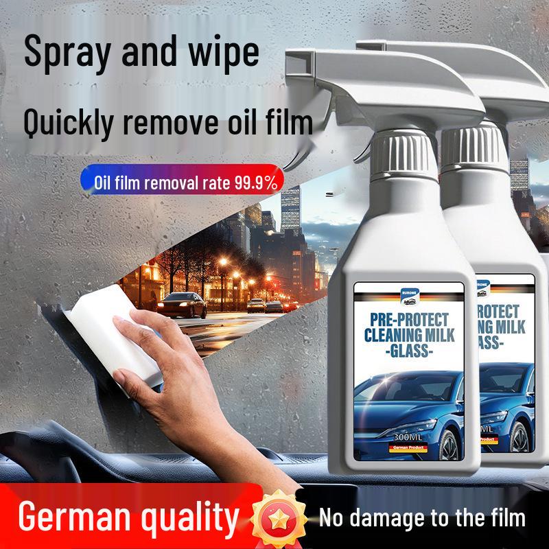 

Car Windshield Oil Film Cleaner & Degreaser Emulsion белый