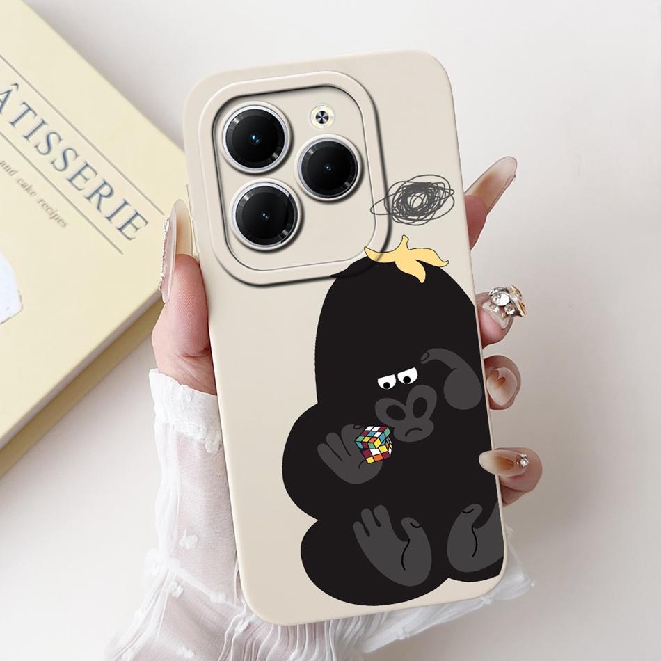 For Infinix Hot 40 Pro Case Hot 40 40i 40Pro Hot40 Hot40i Cute Panda Rabbit Cartoon Soft Silicone Shockproof Phone Cases