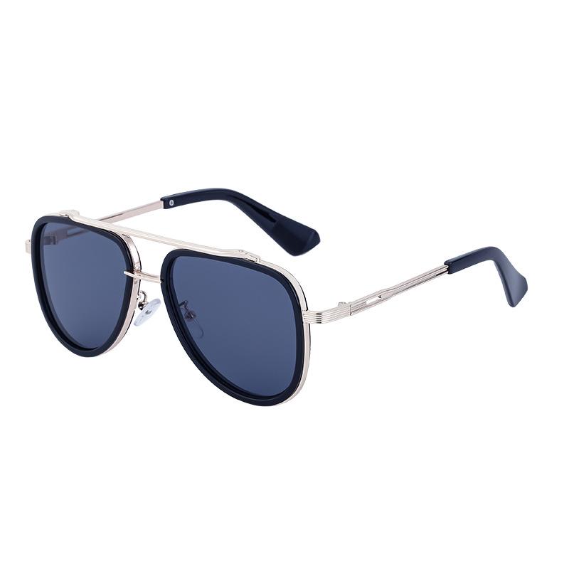 Vintage Double Beam Toad Sunglasses Men'S Outdoor Driving Sunglasses Men'S Shades