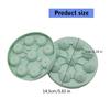 3D Rose Ice Molds Peach Shape Ice Cubes Tray Easy To Release Suitable for Whiskeys Cocktails