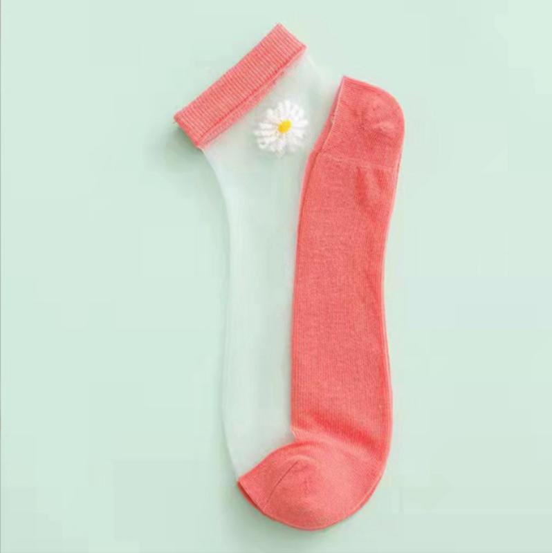 

Жіночі шкарпетки Бавовняна підошва Панчохи Весна та літо Короткі панчохи середнього розміру Відвід поту Нековзні шкарпетки Жіночі панчохи та панчішно-шкарпеткові вироби