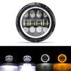 7 Inch Motorcycle LED Headlight for Motorcycle JEEP Wrangler JK Harley Touring Road King Yamaha 7Inch Round LED Headlight