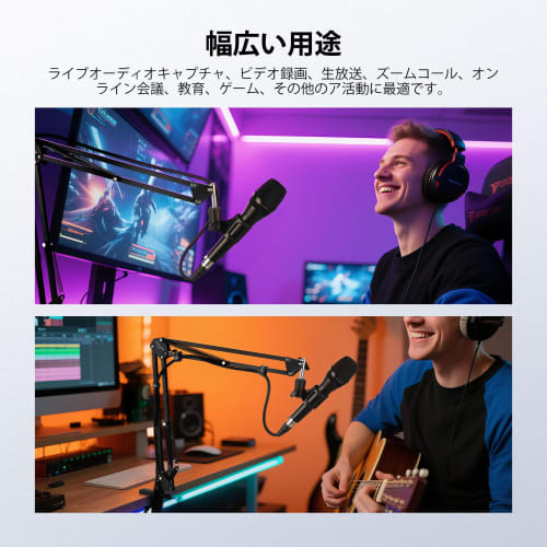 Neewer Basics Microphone Arm Stand, Microphone Suspension Boom, Desktop Mount with Clip and 3/8"-5/8" Adapter, Desktop Microphone Holder, Microphone S