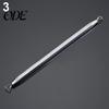 Non-Slip Stainless Steel Pimple Popper Acne Blackhead Removal Needle Tool Silver