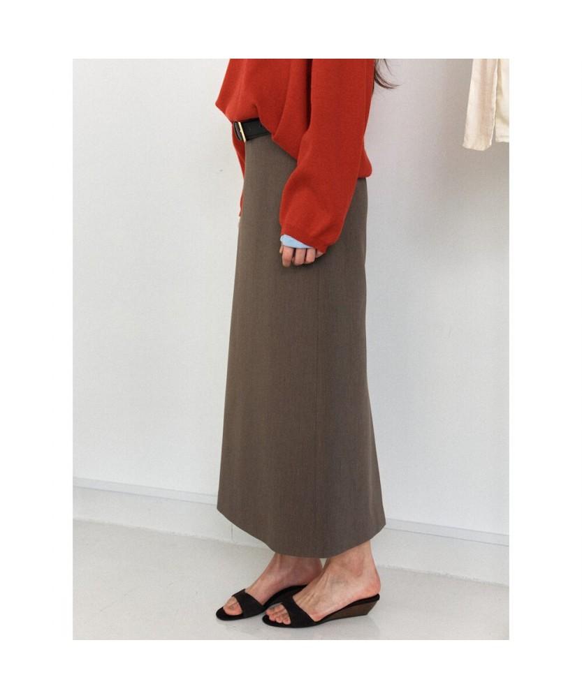Diaepeocheo Classic H Line Skirt Brown (Ta6227A02D)