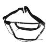 Waterproof Transparent Waist Bag Water-Sprinkling Festival Clear Crossbody Bag  Female/Male