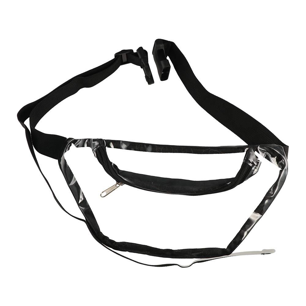 Waterproof Transparent Waist Bag Water-Sprinkling Festival Clear Crossbody Bag  Female/Male