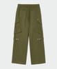 ECORR Cotton Wide Cargo Pants_Khaki