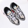 1906 Silver-White-Yellow Retro Sports Running Shoes: Breathable Platform Men’s Dad Shoes, Height-Increasing Women’s Casual Shoes