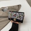 Premium Bag Women's New Versatile Small Fragrant Chain Messenger Bag Fashionable Diamond-encrusted Clutch Bag Dinner Bag