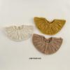 Kids' Korean Style Decorative Knit Collar Shawl for Girls - Autumn/Winter