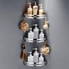 Bathroom Shelf Bath Shower Shelf 304 Stainless Steel Chrome Bathroom Corner shelf Wall Mounted Satin Kitchen Storage holder