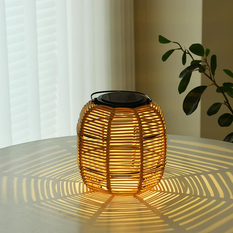 High-Quality Rattan High-Quality Woven High-Quality Solar High-Quality Atmosphere High-Quality Light High-Quality Waterproof High-Quality Outdoor