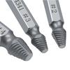 #0#1#2#2#3#4 Six Sets of Double-headed Screw Slide Removal Tools High Speed Steel Extractor