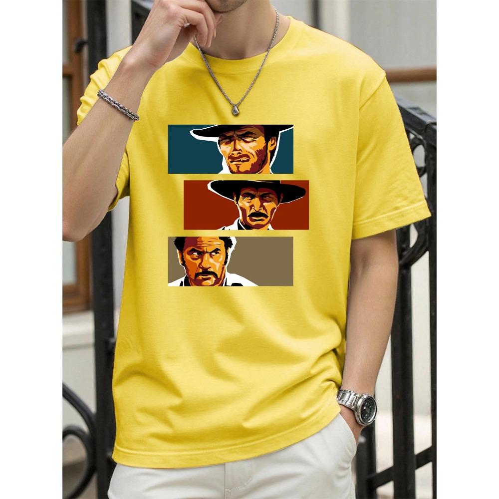 Red Dead Escort Druck Herren T-Shirts Baumwolle Hip Hop Kurzarm Sport Übergröße Mode Kleidung Sommer T-Shirt