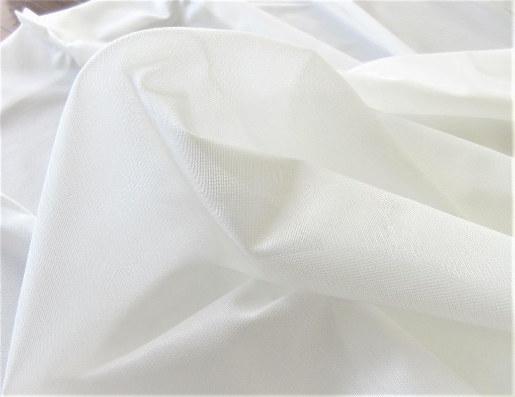 Made in Japan: Flame-Retardant, UV-Cut Mirror Lace Curtains (M-127), Off-White (100cm Wide x 198cm Long, 2 Panels)