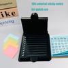 Sticky Note Storage Tools Sticky Note Stencil Sticky Pads Base  for 3x3 Self-Sticky Note Pads
