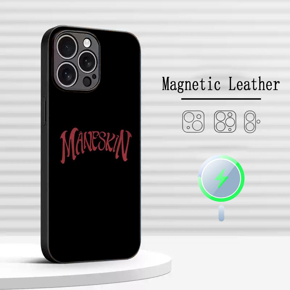 ManeS-skinS Hip Hop Design Phone Case For iPhone 17 16 15 14 13 12 Plus Pro Max High-end Luxury Magsafe Sheepskin