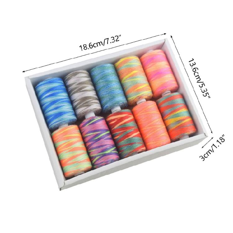 Polyester Thread for Sewing Machine Hand Stitching DIY Craft