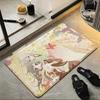 Anime K-Kamisama K-Kiss Floor Mat Soft Flannel Floor Mat  Suitable for Entryways, Living Rooms, Bedrooms, and Bathrooms