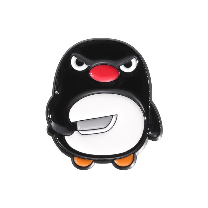 

Fun Playful And Cartoon Character Brooch Made From Strong Alloy With Attractive Enamel Coating For Unique Decoration Versati And QHXZ2714