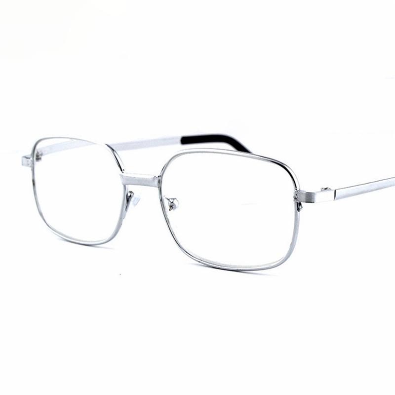 

Квадратная оправа для мужчин и женщин Очки Портативные легкие очки Металлическая оправа Линзы для очков