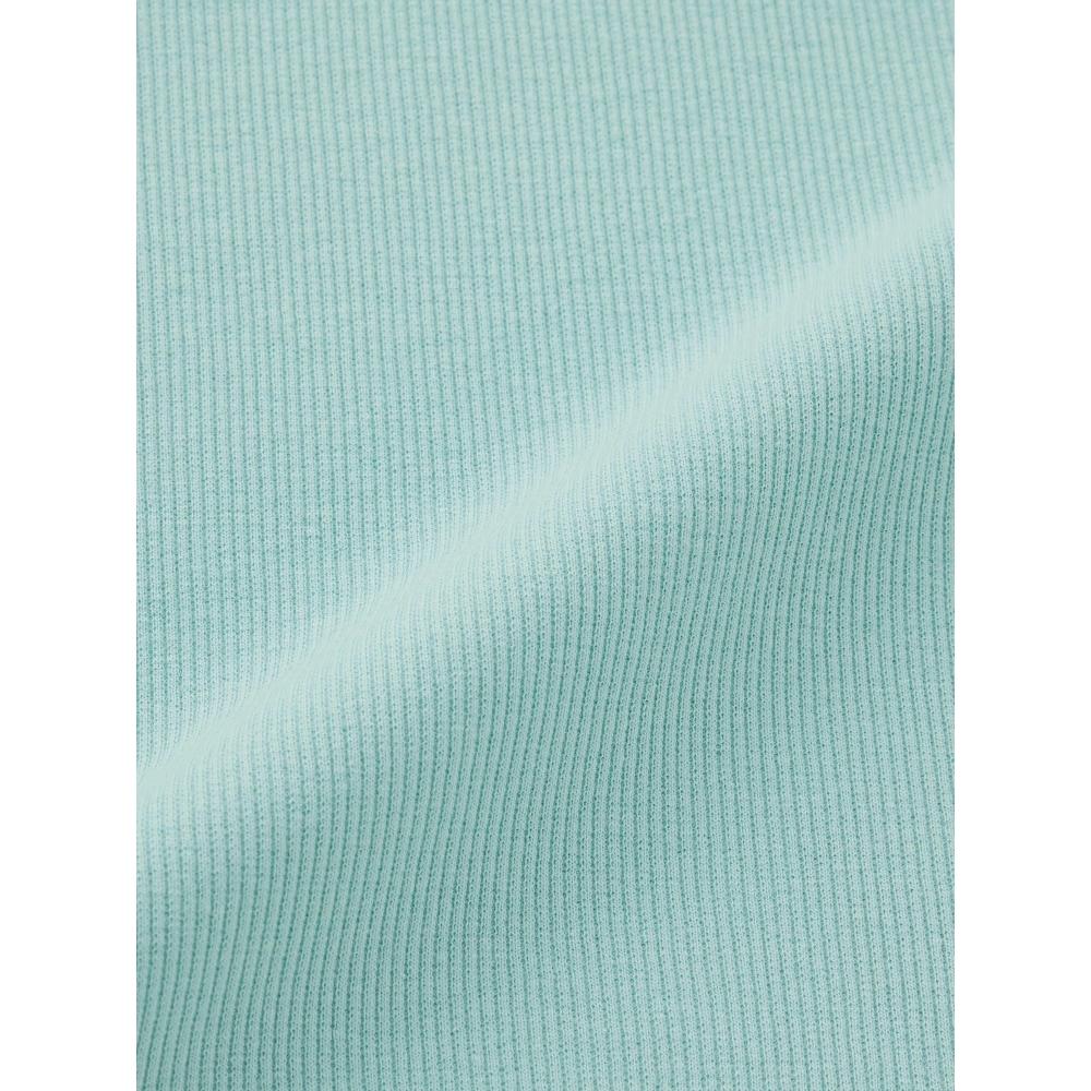 GU by Uniqlo Girls Rib Crop Logo T Jr