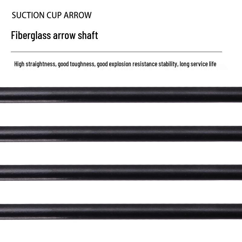 Children's Rubber Suction Cup Bow & Arrow Set for Archery Games and Parent-Child Fun