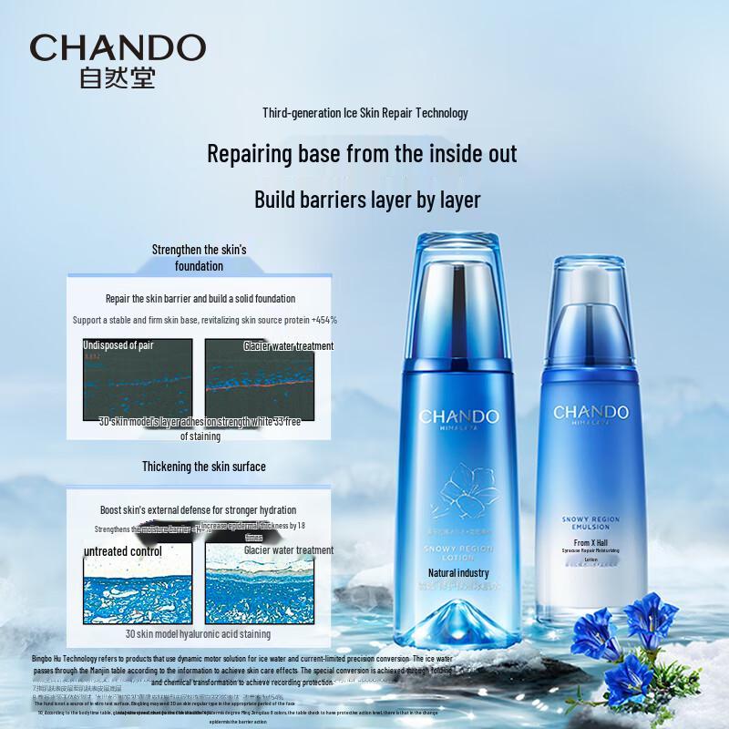 CHANDO Snow Region Hydrating & Repair Skincare Set