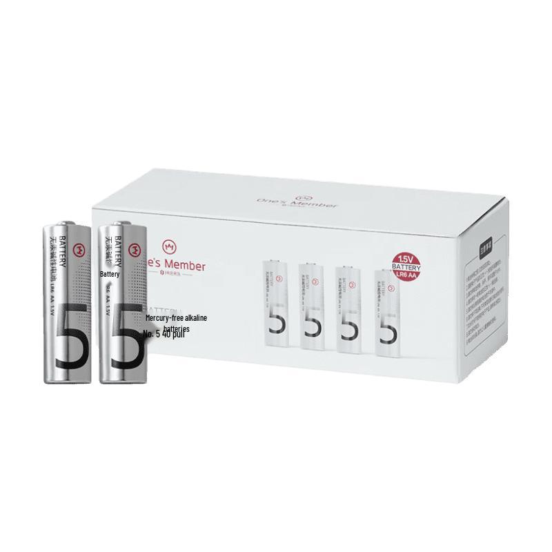 No. 1 Member Shop High-Performance Alkaline Batteries CN plug (adapter included)