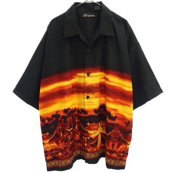 

no boundaries Комбинезон с ручкой Короткий рукав Рубашка с открытым воротником L Мужской Б/у