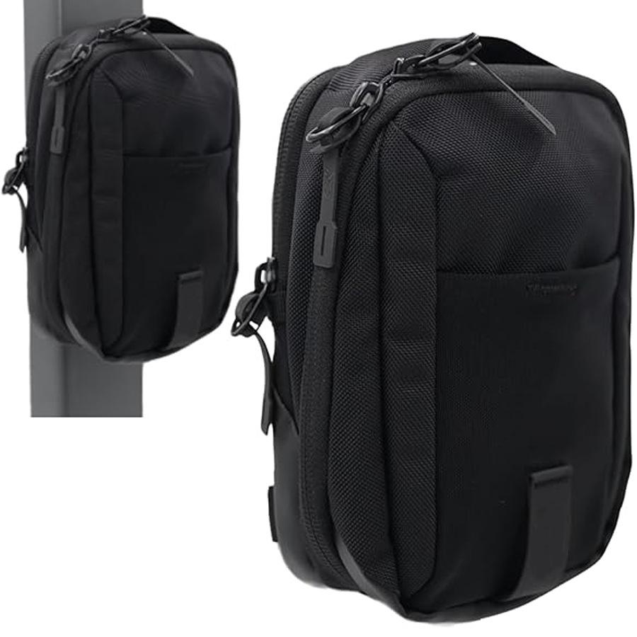 Strong Magnetic Fitness Water Bottle & Storage Crossbody Bag - Large Capacity for Gym Essentials