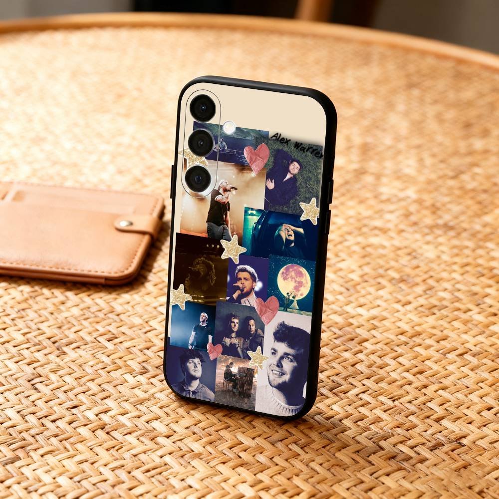 A-Alex Warren Singer Phone Case For Samsung  A73,72,71,A52,51,40,41,A22,A32,31,A13, Soft Black Shell